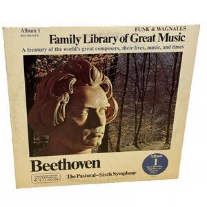 Beethoven The Pastoral Sixth Symphony (Vinyl, 1976) RCA Custom FW-301 Good+ LP